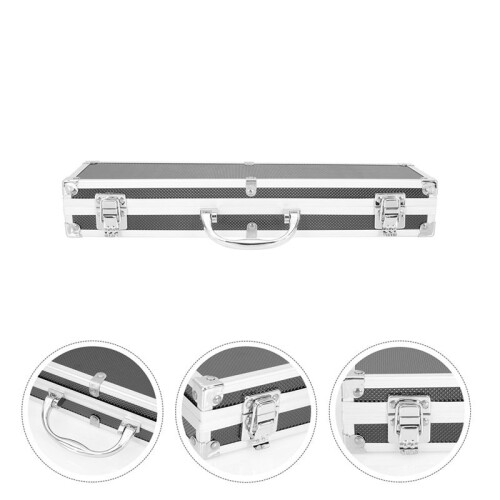 Aluminum Alloy Toolbox Accessories Storage Box Practical Aluminum Suitcase 2