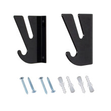 Skateboard Wall Mount Display Rack with Hanger Hook,Acrylic Skateboard Rack Holder for Longboard Penny Board Organizer