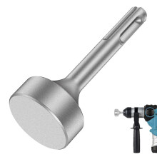 SDS- T Post Ground Rod Driver, Drill Bit Driver Durable Hammer Drill Rod Converter for Hammer Drill Grounding Rods F