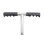 Garden Trimming Scraper Half Moon Shape  Handle  Serrated Manual  Trimmer with Handle Lawn Edger 3