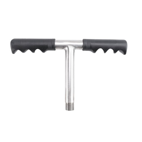 Garden Trimming Scraper Half Moon Shape  Handle  Serrated Manual  Trimmer with Handle Lawn Edger 2