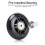 4 Pack Inline Skate Wheels Indoor/Outdoor Replacement Wheel with Bearings 70mm,Black 9