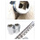 Female E-TORX Star Socket Set with Rail 11 Pcs Female External Star Socket Set E4 - E20 Torque Socket Set Alloy Steel 5
