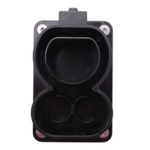 EV Charger Bracket Dock Round EVSE Nozzle Bracket for IEC 62196-3 CCS2 Connector