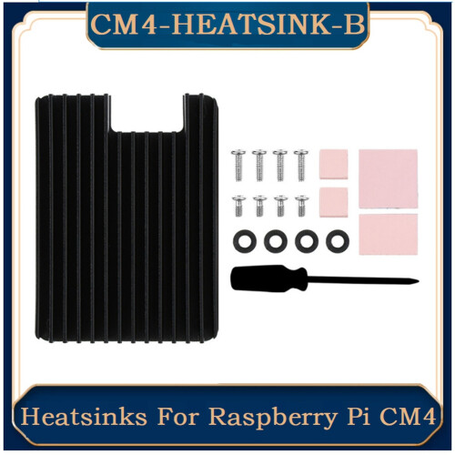 Heatsink for Raspberry Pi CM4 with Thermal Pad Radiator for Raspberry Pi Compute Module 4 1
