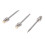 510 Interface Soldering Iron Tip  Portable USB Soldering Iron Tip Welding Rework Accessory Tool 8W,Silver Pointed 5