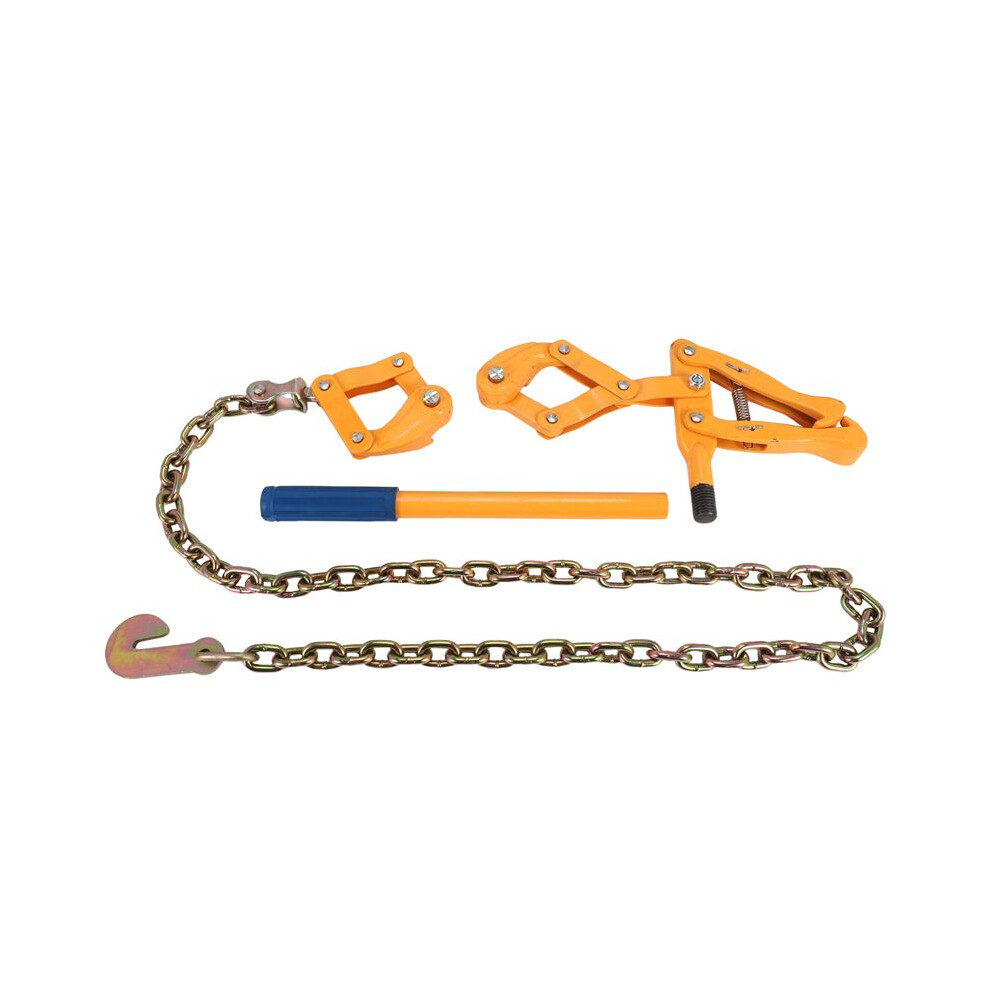 Chain Strainer Fence Repair Compact Tool,Barbed Wire Tightener 47.25 Inch Chain Capacity 2200Lbs Barbed Wire Stretcher 6034120150134