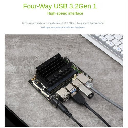 For Jetson  4GB Developer Kit AI Artificial Intelligence Development Board with Heat Sink Programming Robot Learning 2