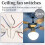 3 Pcs Ze-208S E89885 3 Speed 4 Wire Pull Chain  Ceiling Fan Light  Replacement Part,B 7