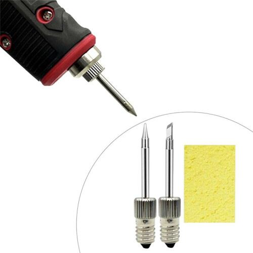 Soldering Tips USB Soldering Iron  Replacement Soldering Iron Tips Welding  for E10 Interface(Tip B+Tip K) 2