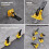 200PCS Tile Leveling System Construction Tool Parts for Tile Laying and Leveling Manual Tile Leveling Tools Set 7