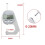 Digital Display Thickness Gauge Electronic LCD Micrometer Metric Wall Thickness Measurement Tools 0-20mm Pointed 6