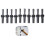 Stone Splitting Tool Splitting Tools Wedge Stone Set Stone Splitting Concrete Rock Marble Handmade DIY & Tools,16mm 3