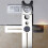Multifunctional Universal Tile Hole Locator 40cm Universal Ruler Thickness 1mm Drilling Tool 4
