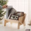 Wooden Tilted Tabletop Bookshelf Kids Bookcase Rustic Desktop Storage Organizer Display Bookshelf 8