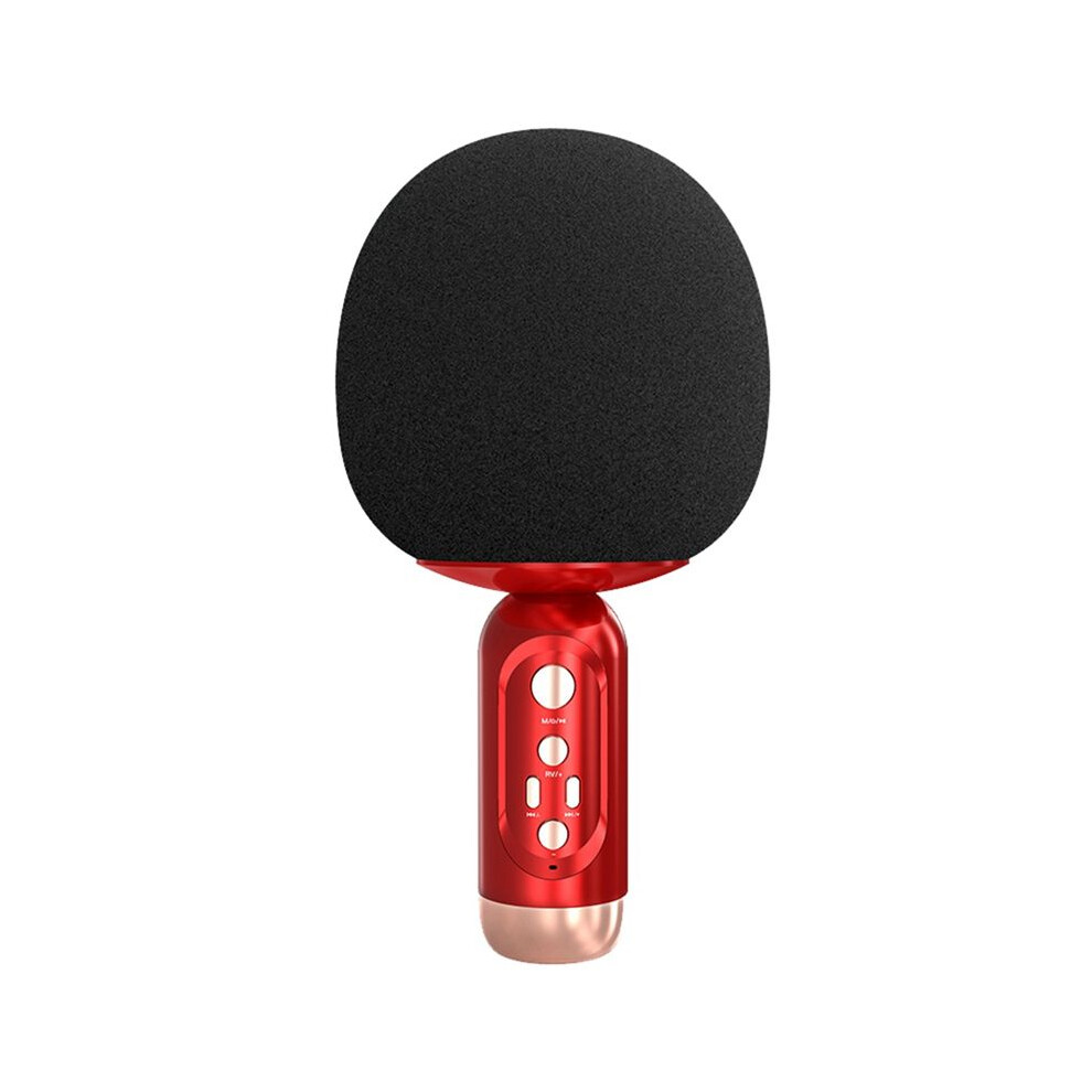 Wireless Microphone Karaoke Artifact Home Karaoke Family Ktv Tv Singing Children's Handheld Microphone Red 4711414540155