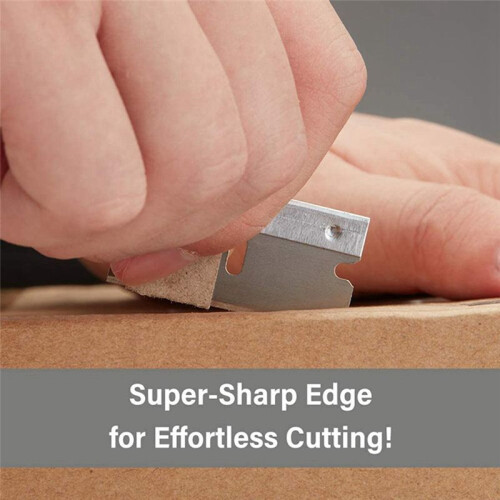 100Pcs Blade Adhesive Decal Sticker Window Window Residue Cleaning and Removing Tool 2