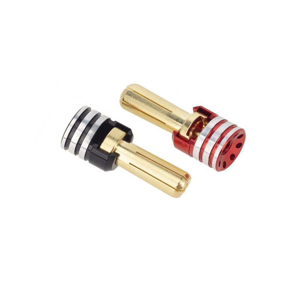 2Pcs/Set Battery Heatsink Plugs & Grips Kit 5.0Mm For 1/10 Off-Road Truck Rc Car Accessories Upgrade Part 6033906204610