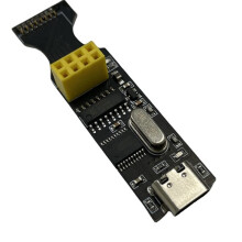 NRF24L01 2.4G Wireless Serial Port to USB Transceiver Module Development Board SMD Module Debugging Test Socket