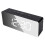 LED Mirror Digital Clock Bedroom Office Travel Electronic Table Clock Desktop Alarm Clock Temperature Function, Black 1