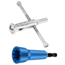 Wire Twisting Tool Wire Stripper and Twister Twist Wire Connector Socket for Twist Wire Tool with 1/4inch Chuck