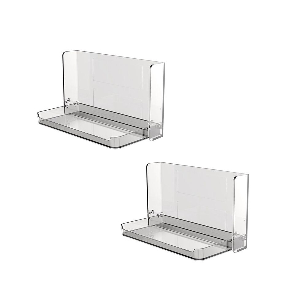 Small Floating Shelf For Wall, Foldable Bathroom Shelf Wall Mount, Bedside Shelf For Phone, Remote, Adhesive Shelf,B 4712273227058