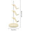 Transparent Tube Controller Stand Adjustable Game Controller Headset Hanger for All Universal Gaming PC Accessories,B 5