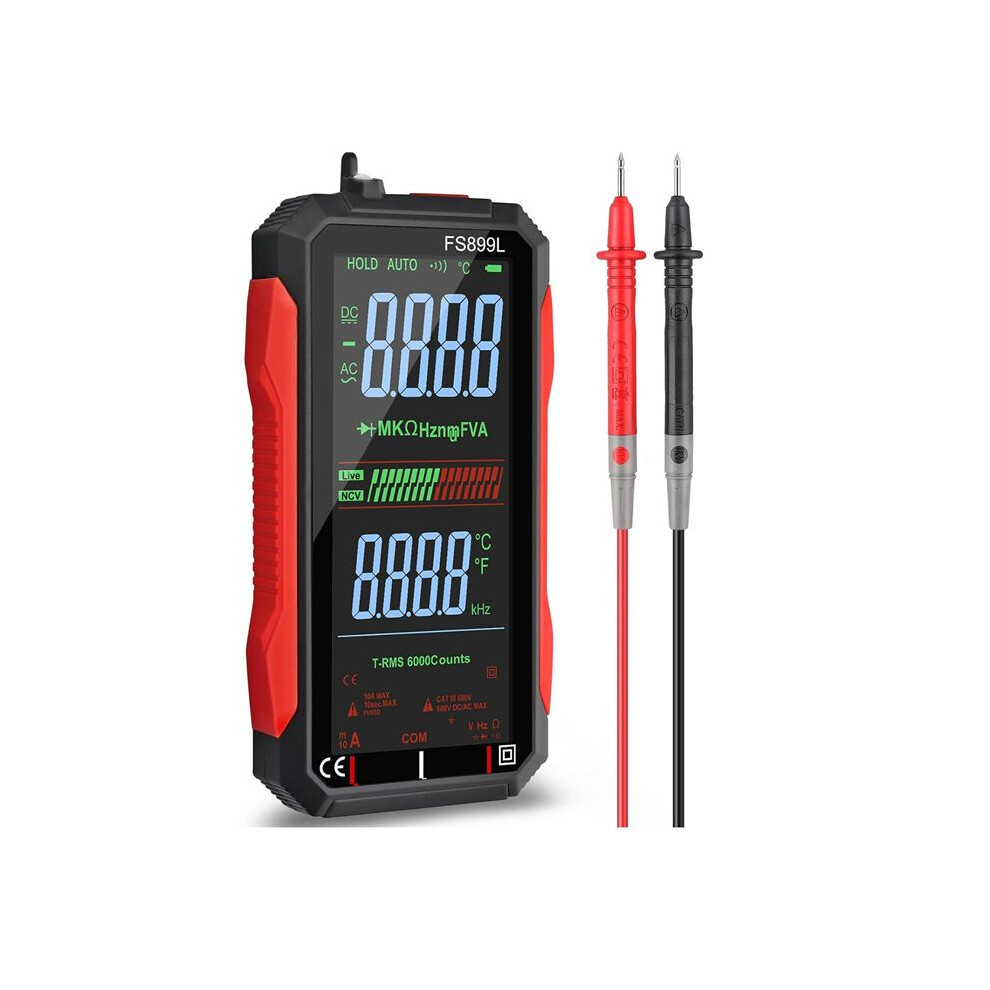 Usb Multimeter Digital Voltmeter With 4.8Inch Lcd Screen Multi Tester Capacitance Resistance Frequency Voltage Tester 6031029092121