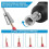 2Pcs Wire Twisting Tool 1/4Inch Hex ShankCable Stripper and Twister Tool Cable Twisting Connector Tool for Cable Wire 3
