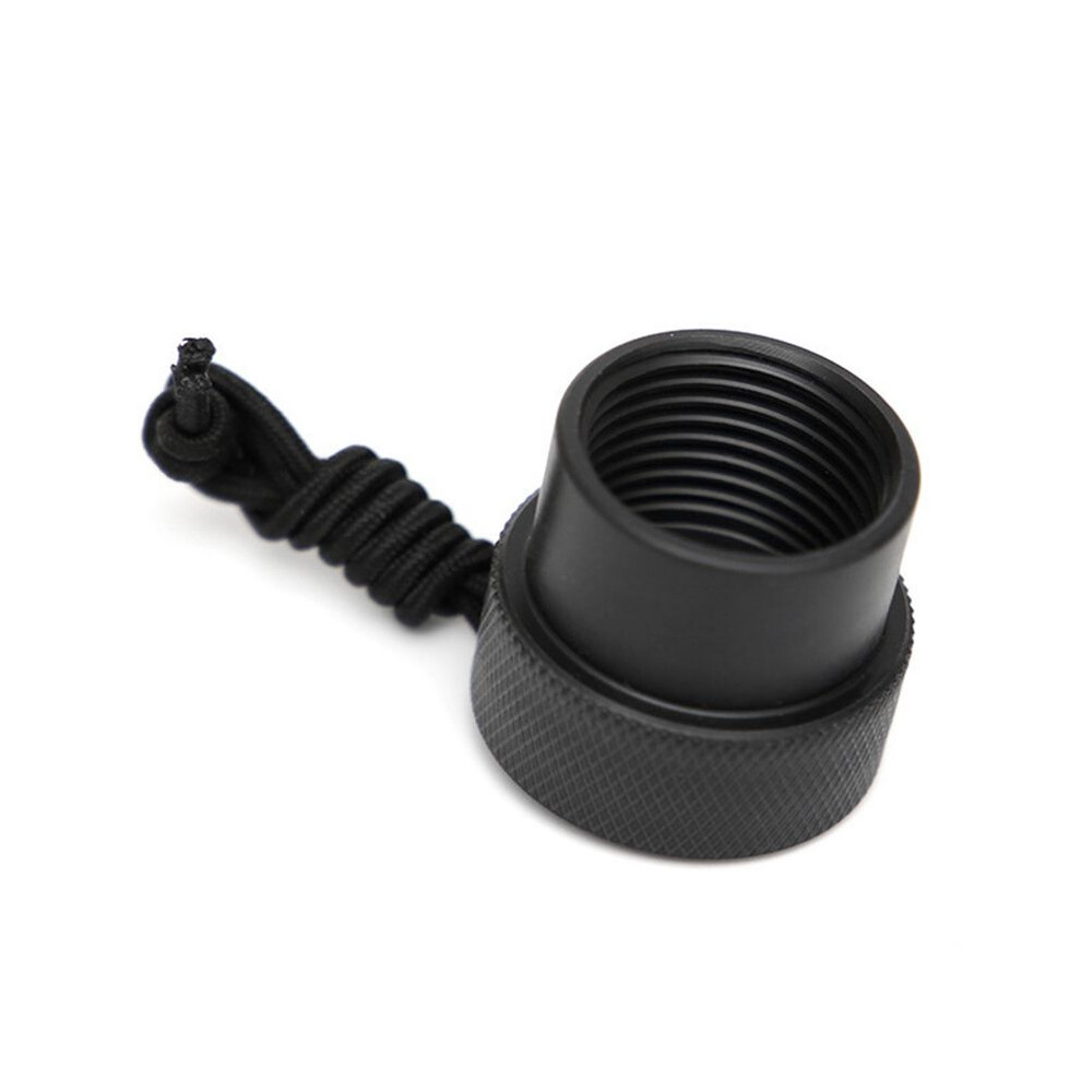 Dust Plug Attach With Rope Diving Dust Cap For Scubas Tanks Valves End Cap Diving Dust Cap Dive Accessory Black 6032396802252