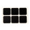 Square Bicycle Tire Patch Limfri Tire Patch Cykel Bärbar Quick Tire Patch Tool Cykelutrustning Däcklapp 1