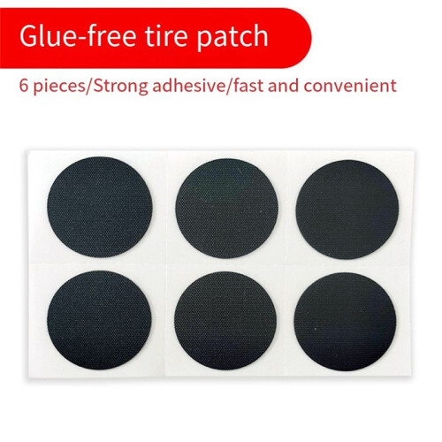 Square Bicycle Tire Patch Limfri Tire Patch Cykel Bärbar Quick Tire Patch Tool Cykelutrustning Däcklapp 1
