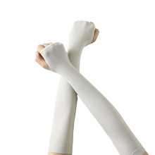 Gray Summer Sun Protection Ice Sleeves, Ice Silk Sun Protection Sleeves, Outdoor Sports Cycling Ice Sleeves