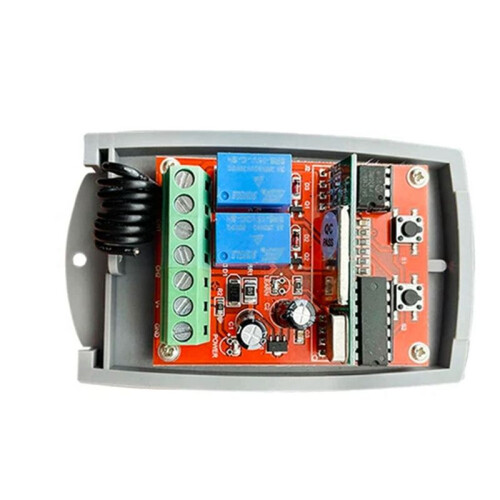 Universal Garage Door Remote Control Receiver 433MHz12V-24V Electric Gate Control Opener 433.92MHz Rolling Learning Code