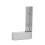 Machinist Square Tool 90-Degree Right Carpenter Measuring Tool Right Angle Ruler L-Type Square Ruler with Wide Base A 4