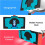 DEVASO 3D VR Glasses Secure Slot Design Virtual Reality Headset Precise Facial Contouring for   OLED(B) 1