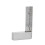 Machinist Square Tool 90-Degree Right Carpenter Measuring Tool Right Angle Ruler L-Type Square Ruler with Wide Base B 4