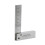 Machinist Square Tool 90-Degree Right Carpenter Measuring Tool Right Angle Ruler L-Type Square Ruler with Wide Base A 5
