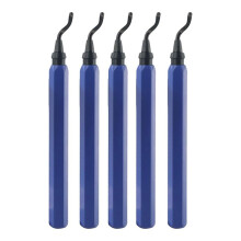 5-Pack Avgradningsverktyg, Roterbara Vassa Blad och Kraftigt Metallhandtag, för Metall-, Aluminium-, Koppar-, Plaströr
