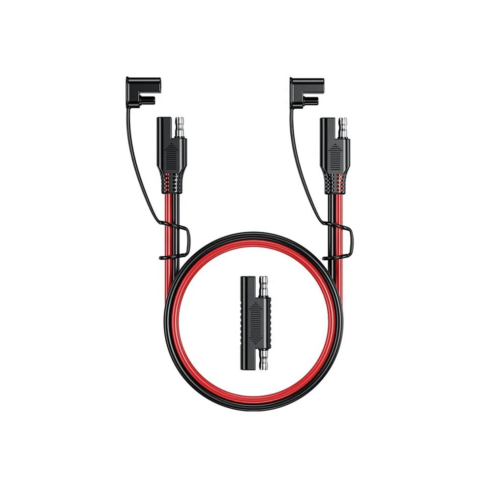 14Awg Sae To Sae Extension Cable Quick Connect Disconnect Power Adapter Battery Charging Cable For Auto Rv Motorcycle 6034021386267