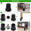 4 Peças Risers de Cama 6 Polegadas Risers de Móveis Redondos Resistentes para Cama Mesa Mesa Sofá Cama Elevadores Risers 2