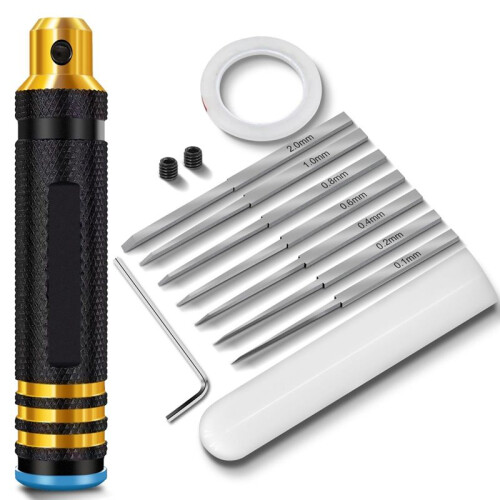 Prime Model Scriber Gundam Resin Carved Scribe  Hobby Cutting Tool Chisel,Hobby Cutting Tool Black
