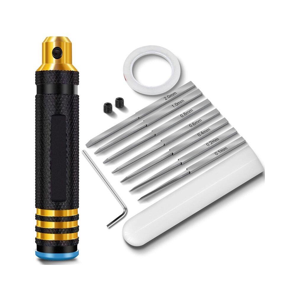 Prime Model Scriber Gundam Resin Carved Scribe Hobby Cutting Tool Chisel,Hobby Cutting Tool Black 4711949333208