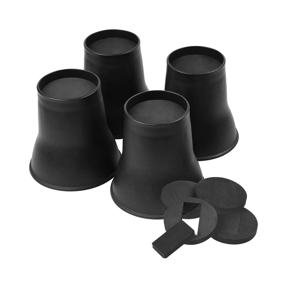 4Pcs Bed Risers 6 Inch Heavy Duty Round Furniture Risers For Bed Desk Table Sofa Couch Bed Lifts Risers 6034186050676