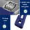 2PCS Universal Adjustable Wrench Large Opening Short Handle Multifunctional  Wrench Bathroom Tools 3