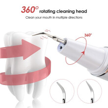 Ultrasonic Teeth Cleaner Oral Dental Scaler Calculus Tartar Remover Plaque Stains Removal Tooth Whitening Cleaning Tools