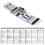 Módulo de serie USB CH340, 50bps-2Mbps, PCB de 1.8-5V 5