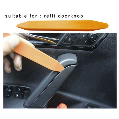 5-Piece Removal Tool Kit Plastic Pry Bar Door Panel Removal and Modification Interior Screwdriver Maintenance Tool 2