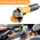 4 Pack 5 Inch Round Wool  Disc Wheel Pad, for Angle Grinder, Buffing Polishing Buffer Bore Dia 4