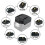 For  18V Series Battery Conversion for  20V 6PIN Lithium Battery Tool Converter Battery Adapter 5